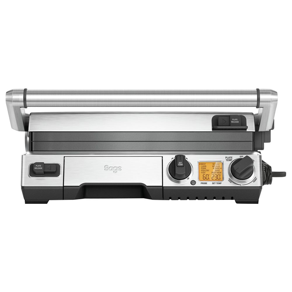 Sage - The Smart Pro Grill - Brushed Stainless Steel