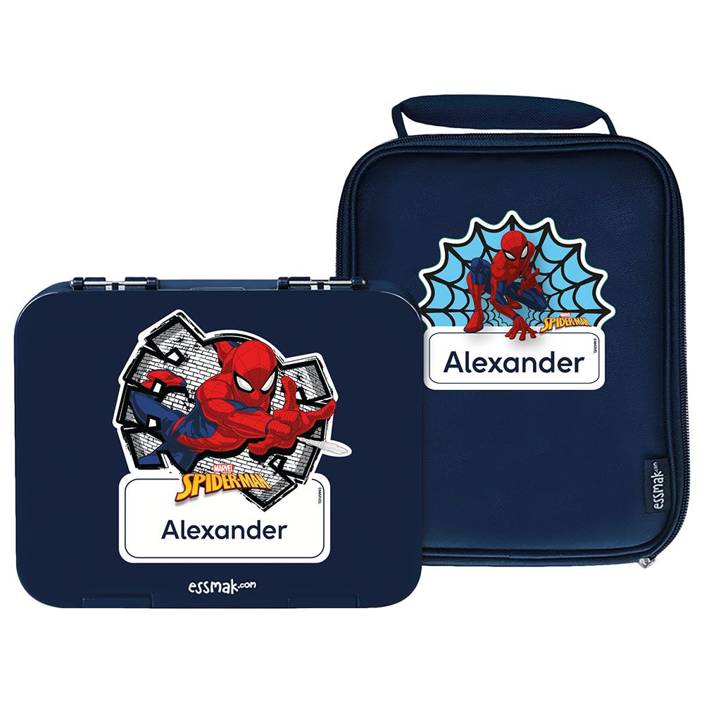 Essmak - Marvel Spiderman Bento Pack 2pcs - Blue