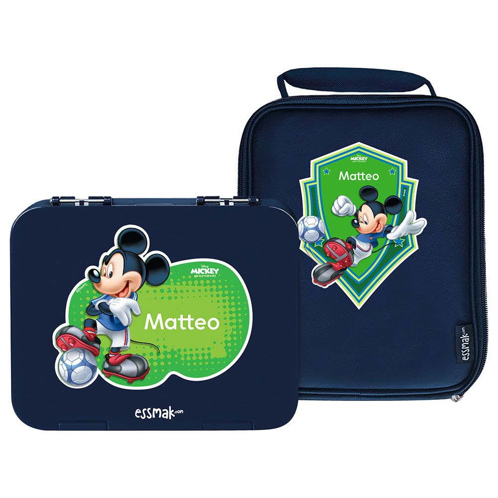 Essmak - Disney Mickey Bento Pack - Blue