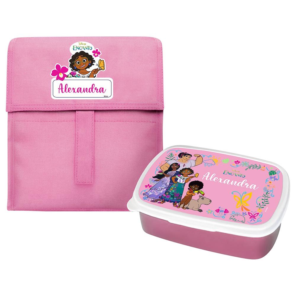 Essmak - Disney Encanto 1 Foldable Lunch Set - Pink