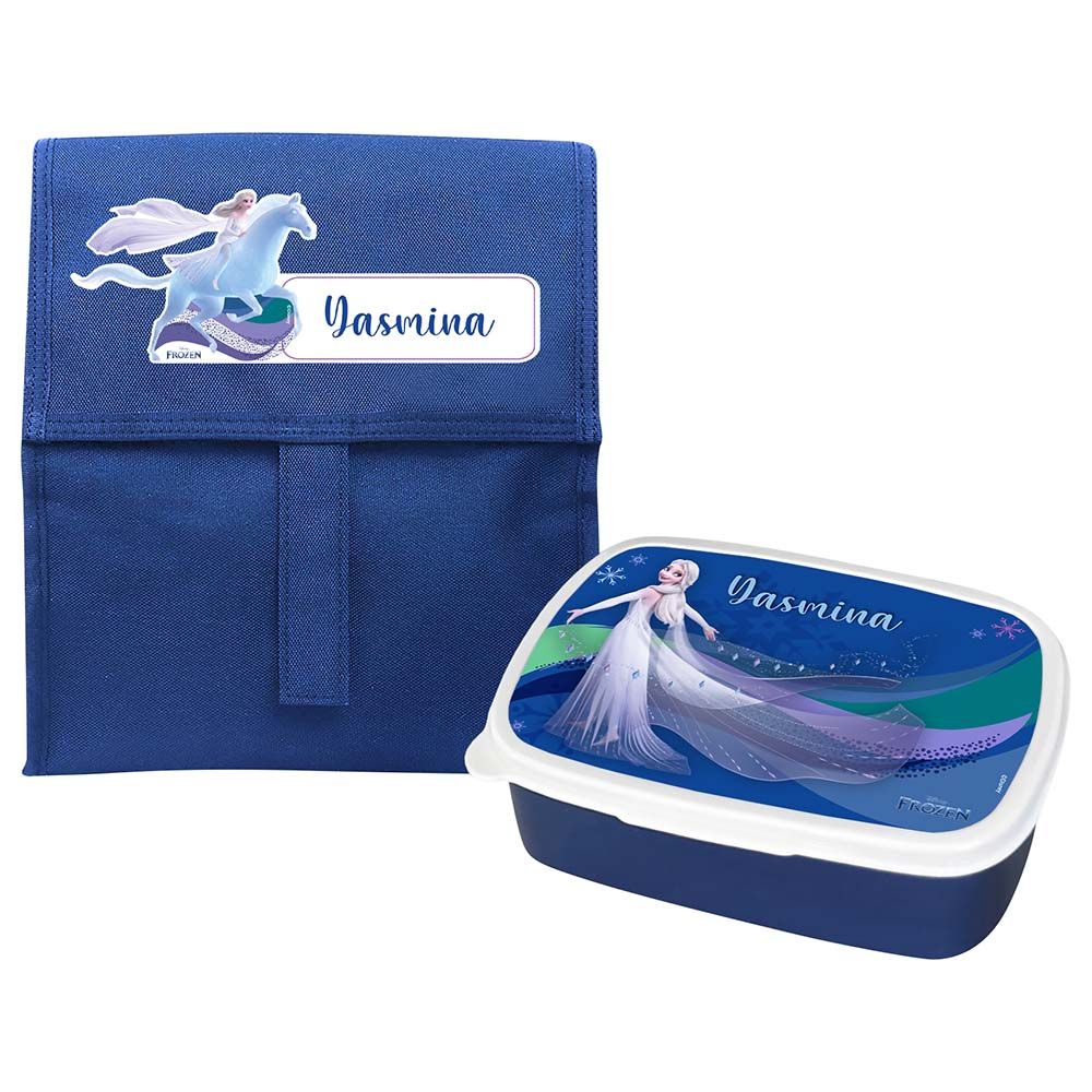 Essmak - Disney Frozen 2 Foldable Lunch Set - Blue