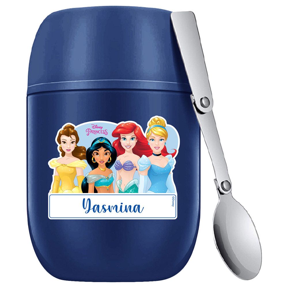 Essmak - Disney 4 Princesses Food Thermos - Blue