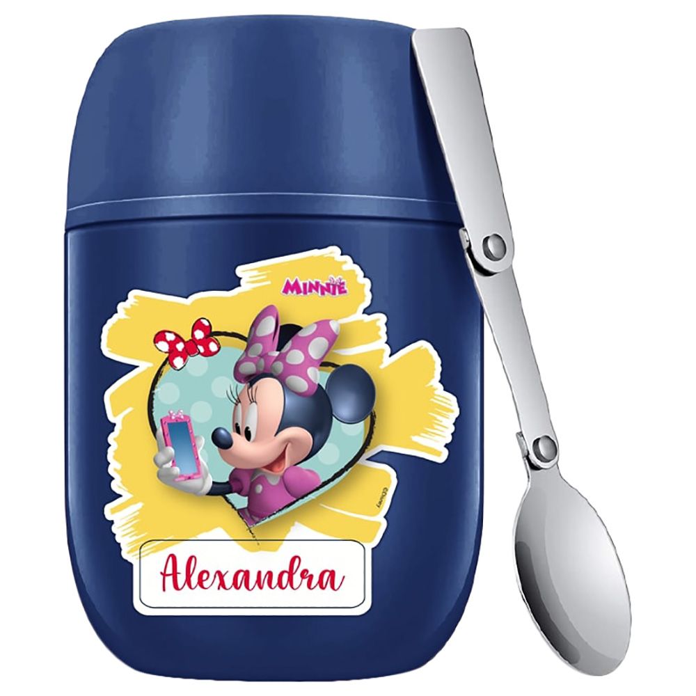 Essmak - Disney Minnie 2 Food Thermos - Blue