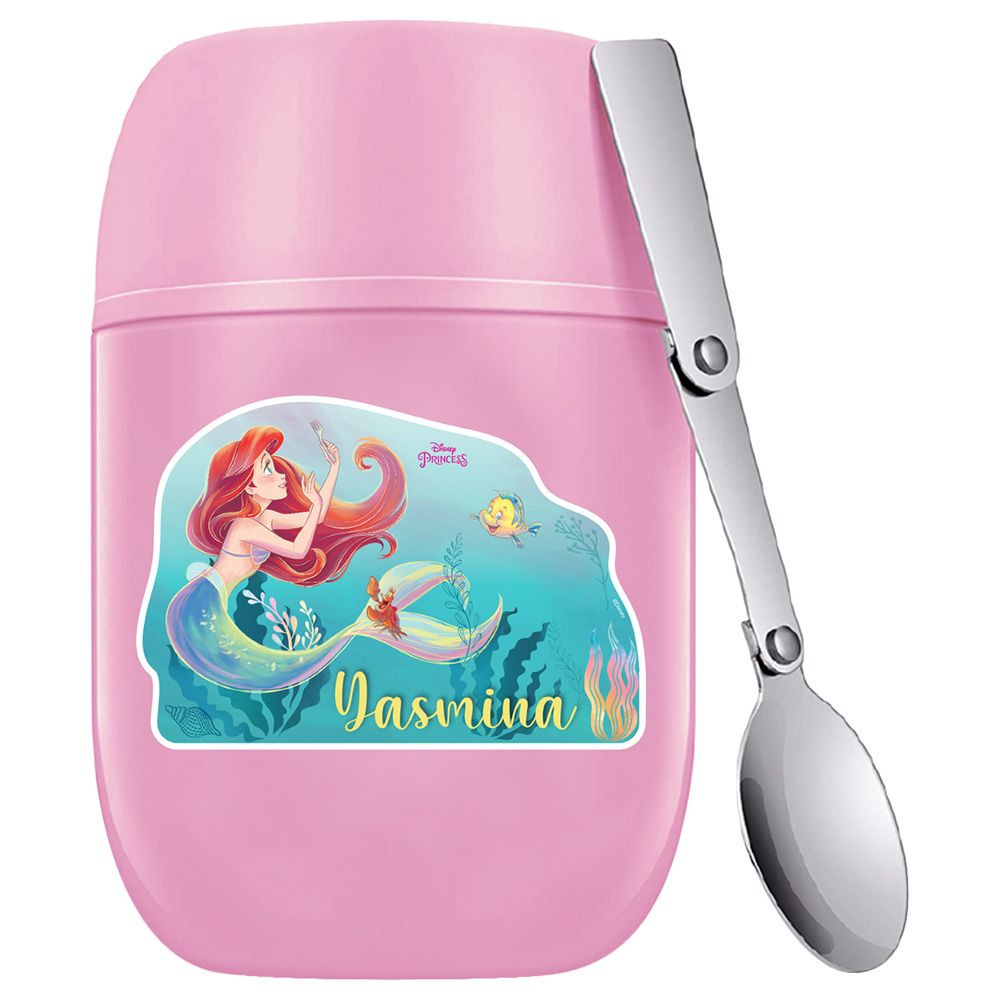 Essmak - Disney Little Mermaid Food Thermos - Pink