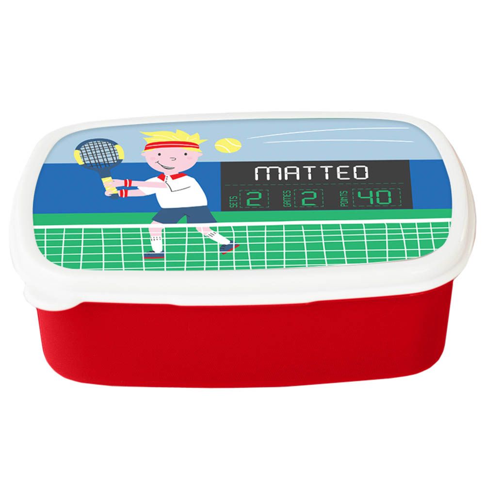 Essmak - Personalized Lunch Box - Wimbledon Blonde Hair