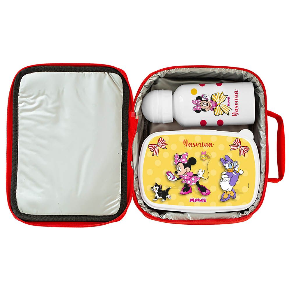 Essmak - Disney Minnie 1 Lunch Pack 3pcs - Red