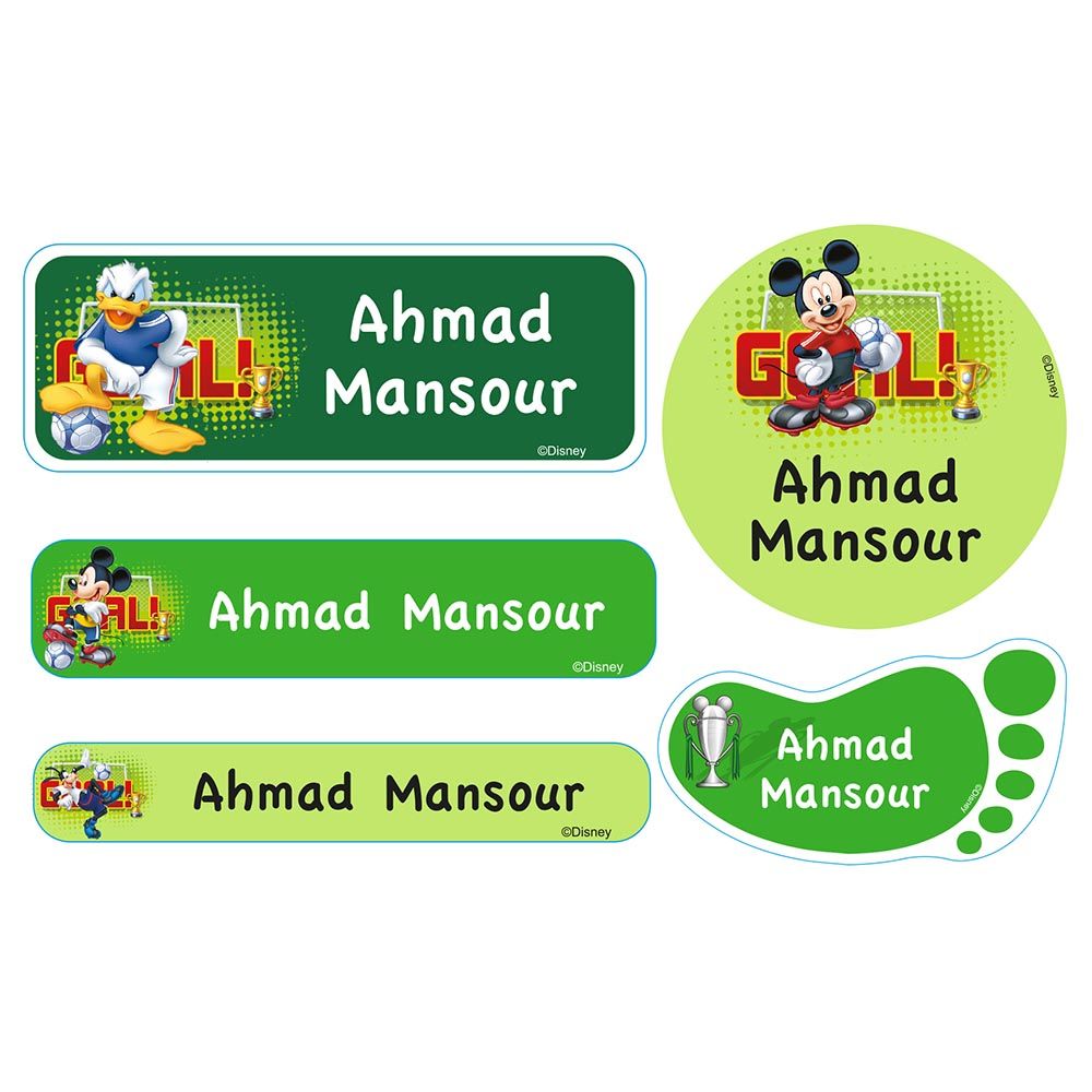 Essmak - Disney Mickey School Labels - 12pcs