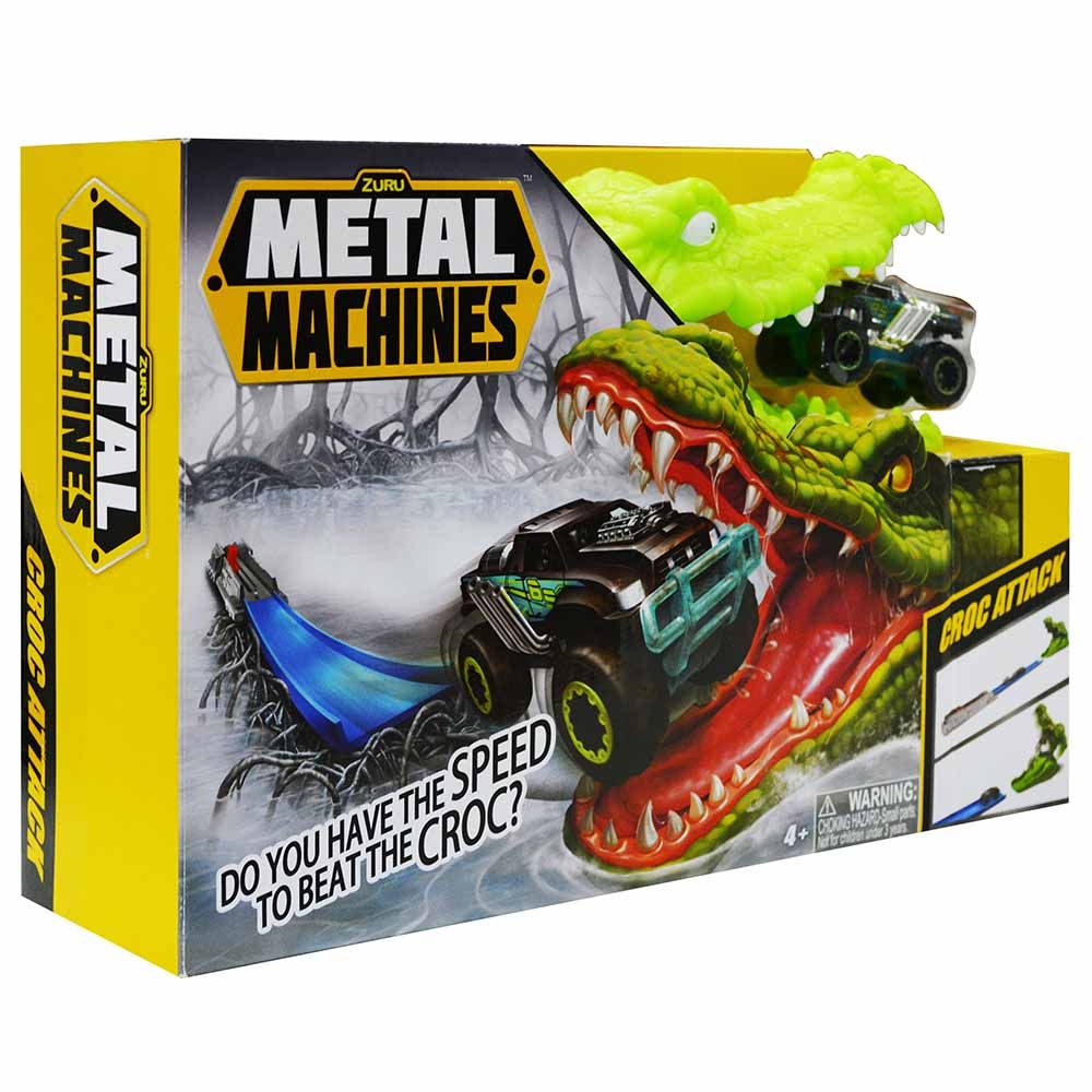 Metal Machines - Crocodile Mini Racing Car Toy Track Set