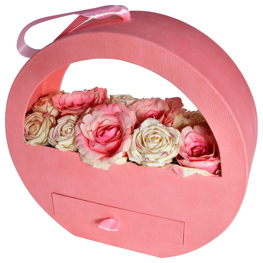 Fabe La Royale - Round Velvet Flower Box 6pcs