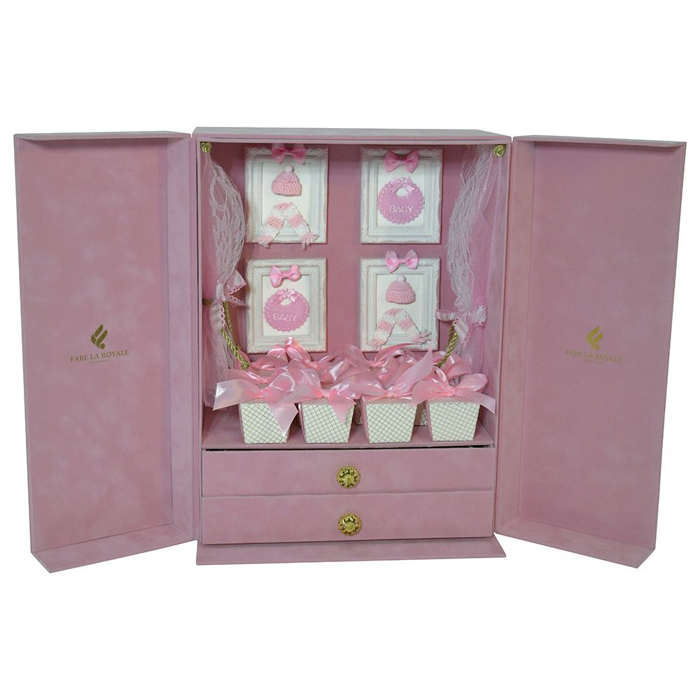 Fabe La Royale - Baby Girl Shower Tray With 54pcs