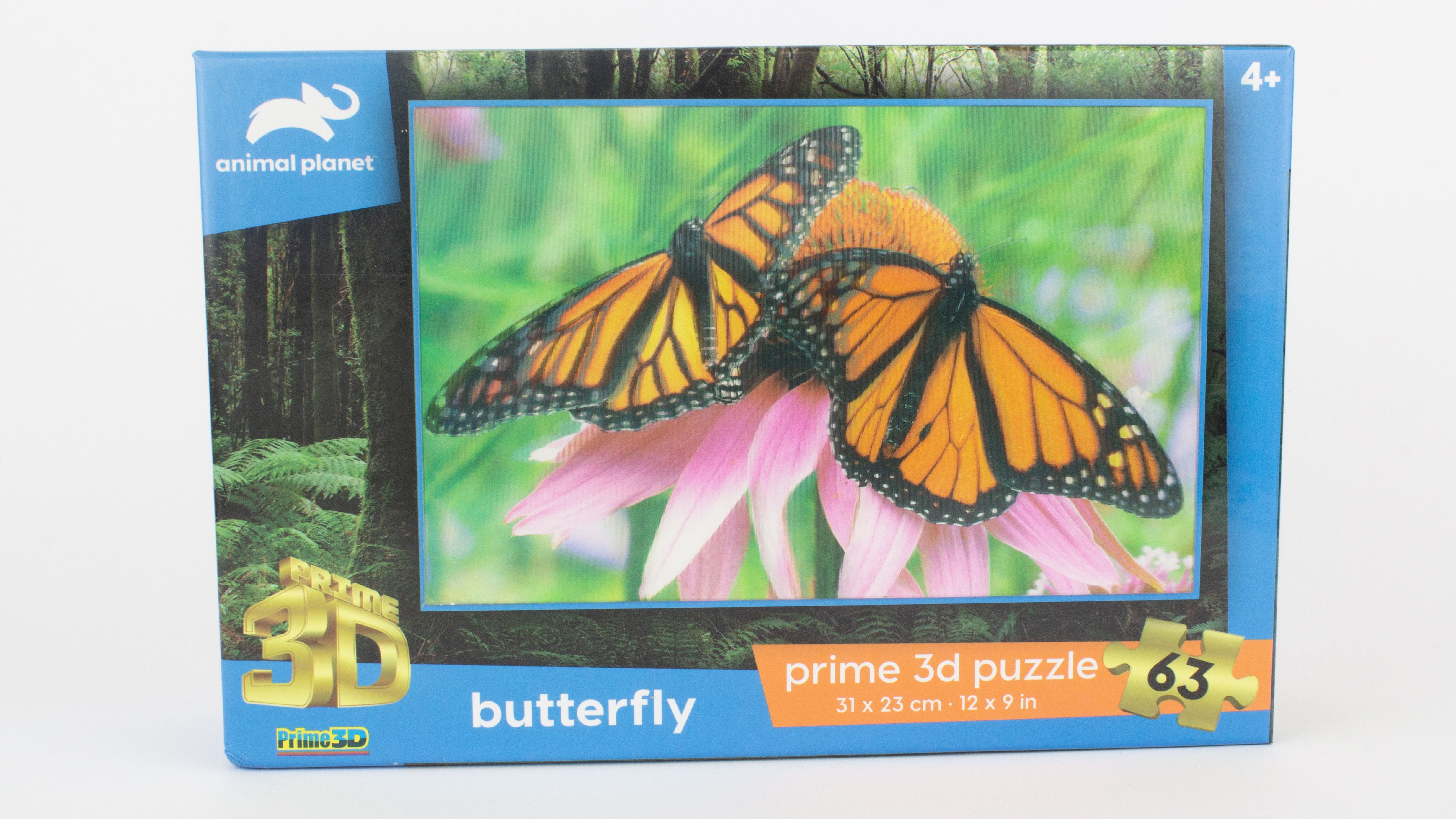 Prime3D - Monarch Butterfly 3D Puzzle - 63 Pcs