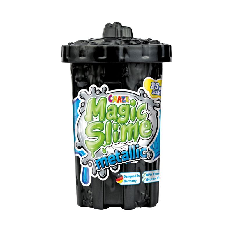 Craze Magic Slime - Metallic - Black