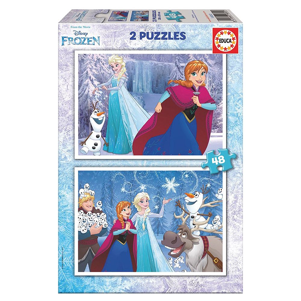 Educa - Frozen Puzzle 2x48pcs