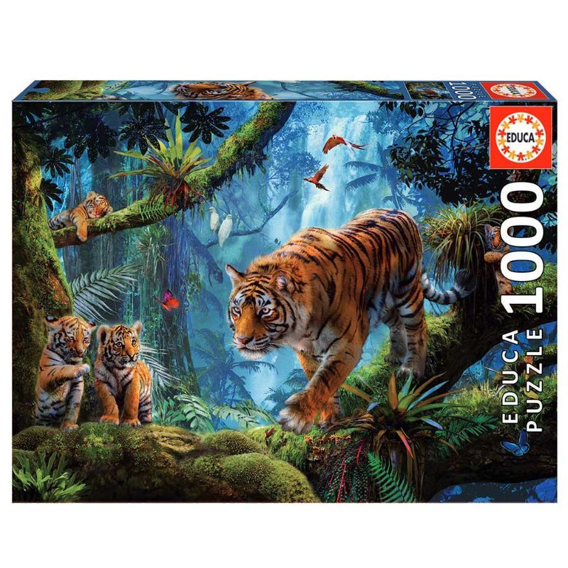 Educa - Tigers in The Tree Puzzle - 1000Pcs