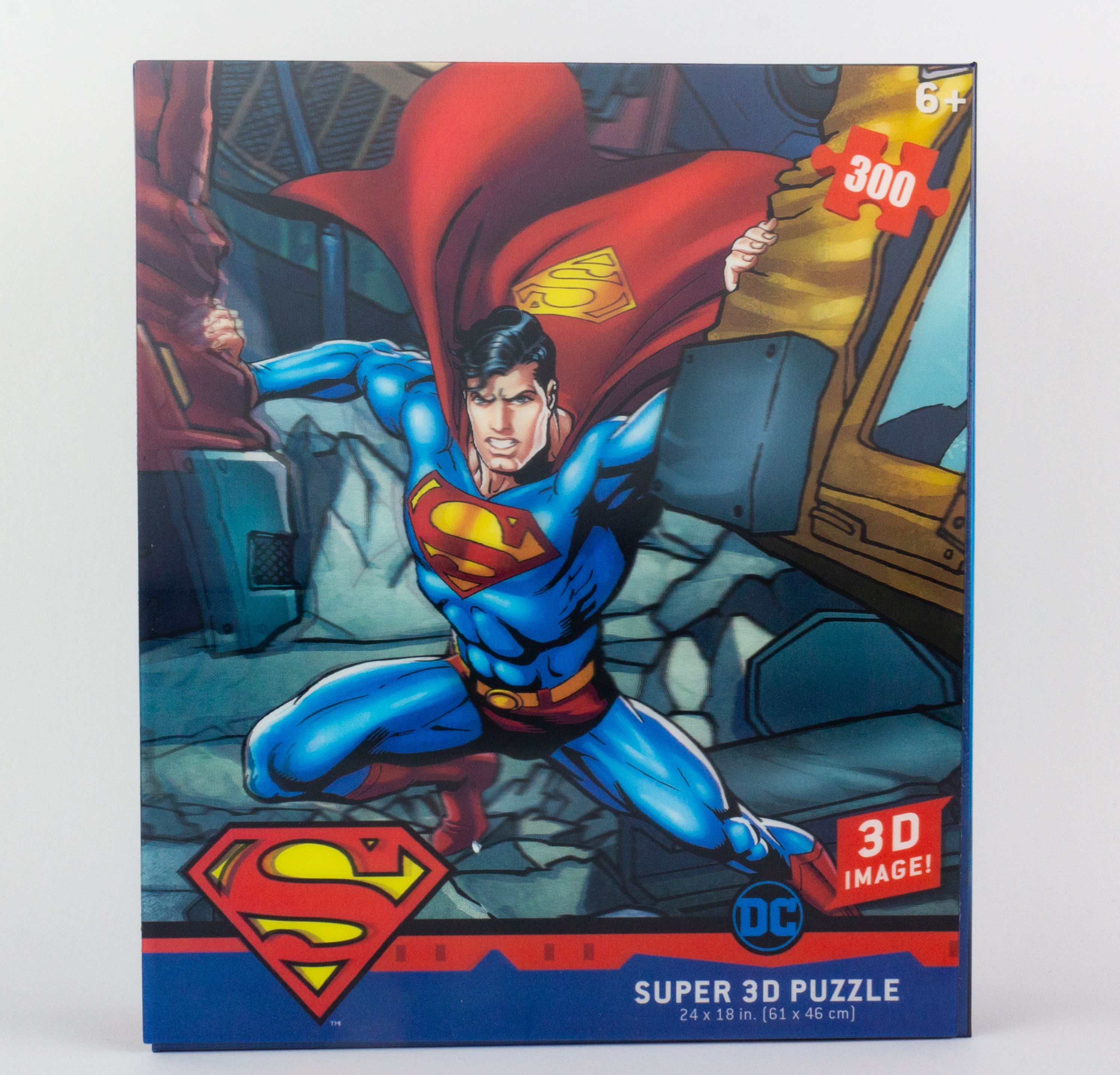 Prime3D - Superman Strength 3D Puzzle - 300 Pcs