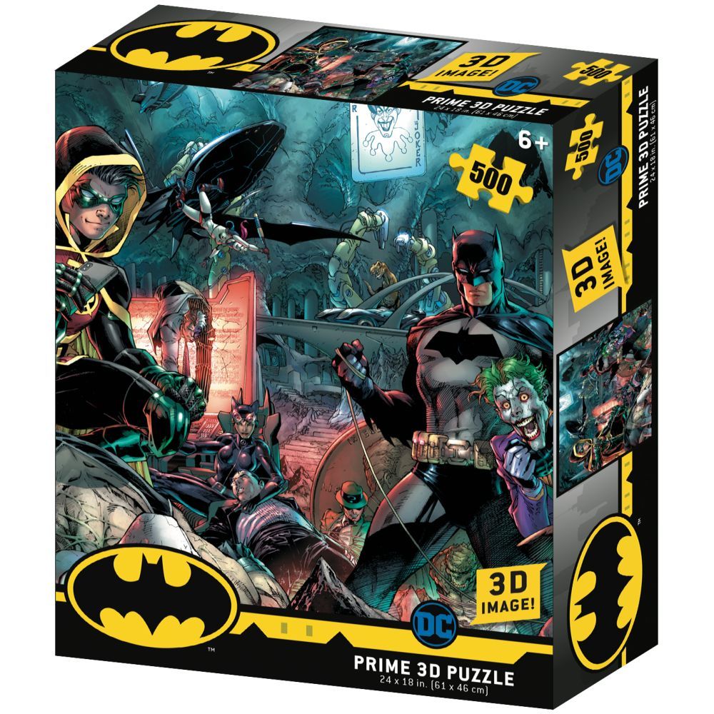 Prime 3D - DC Comics - Batman and Robin 500pcs Puzzle