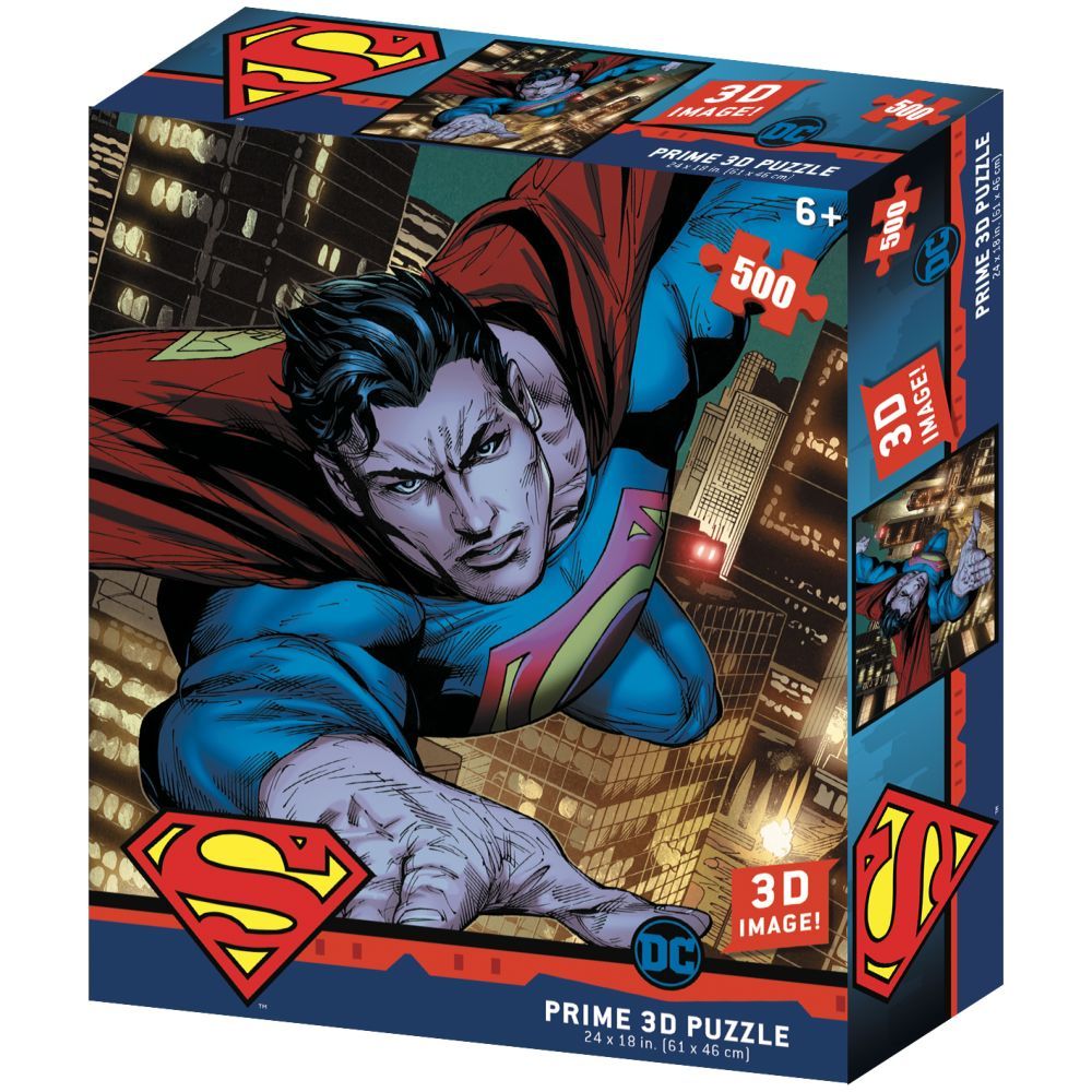 Prime 3D Puzzles - DC Comics - Superman 500pcs Puzzle