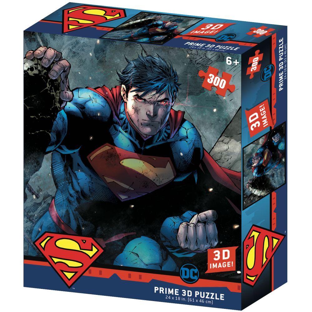 Prime 3D Puzzles - DC comics - Superman 300pcs Puzzle