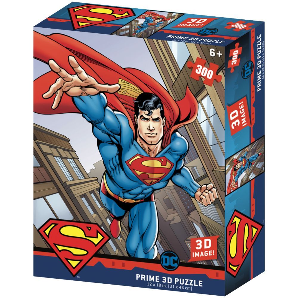 Prime 3D Puzzles - DC Comics - Superman 300pcs Puzzle