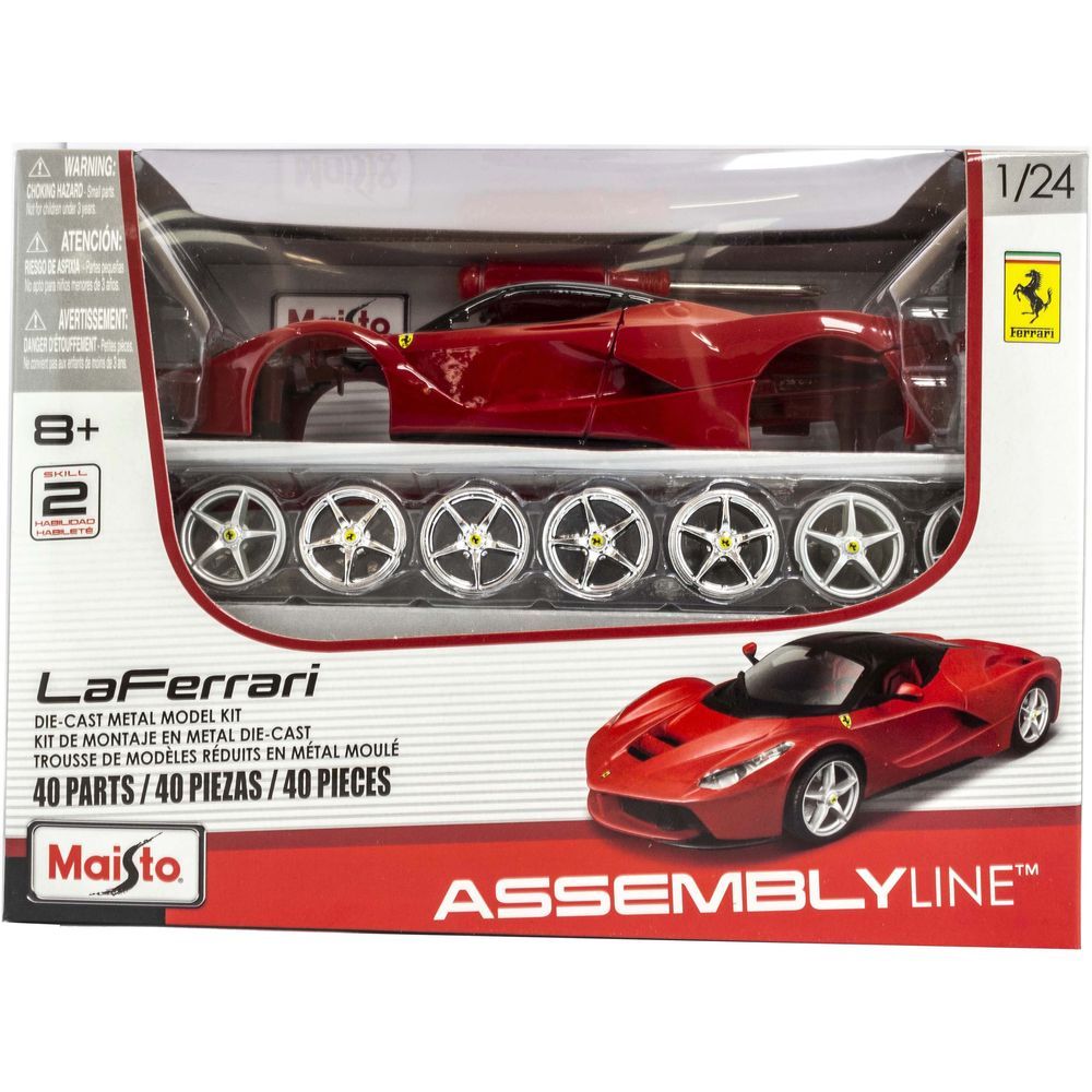 Maisto - 1:24 Scale - La Ferrari - Red