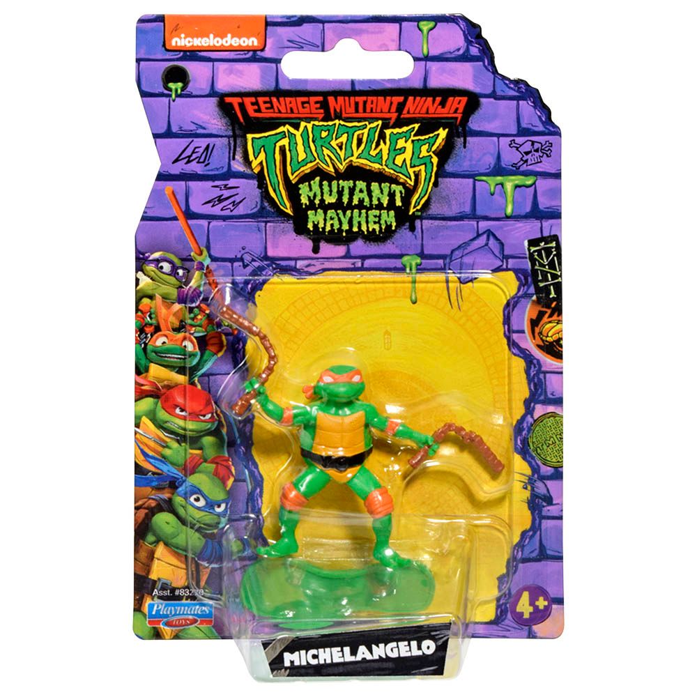 Playmates Toys - TMNT Mayhem Mikey Mini Figure - 2-Inch