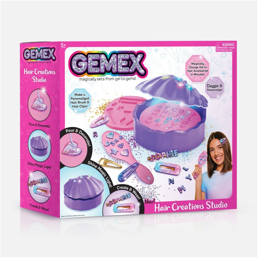 Gemex - Brush and Barrette Set