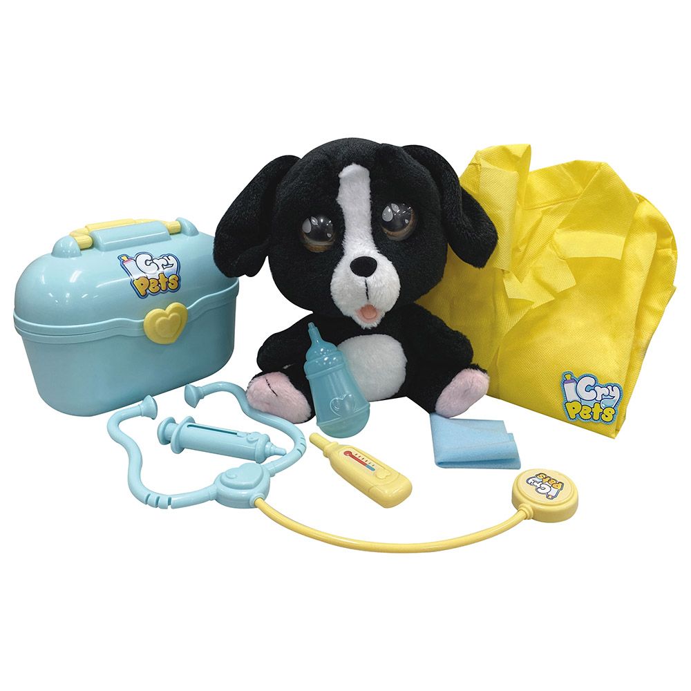 Emotion Pets - Cry Puppy Pet Set - Black