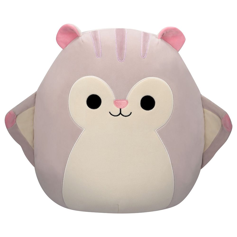 Squishmallows - Steph Flying Squirrel Plush Toy - 16-Inch - Grey