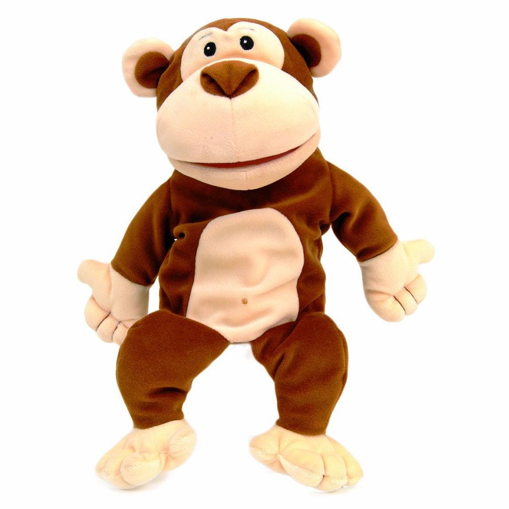 Fiesta Crafts - Hand Puppet Monkey - Brown