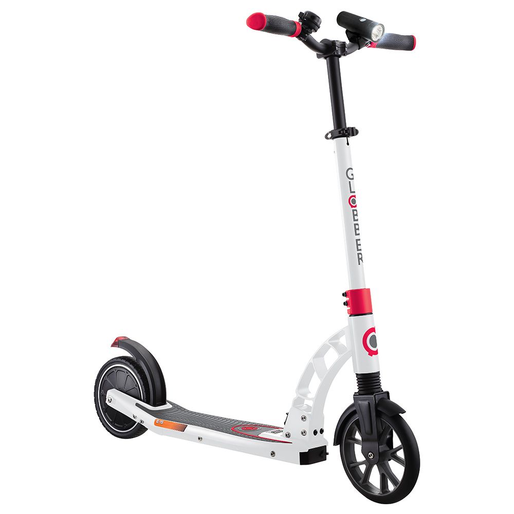 Globber - One K E-Motion 15 Electric Scooter- White