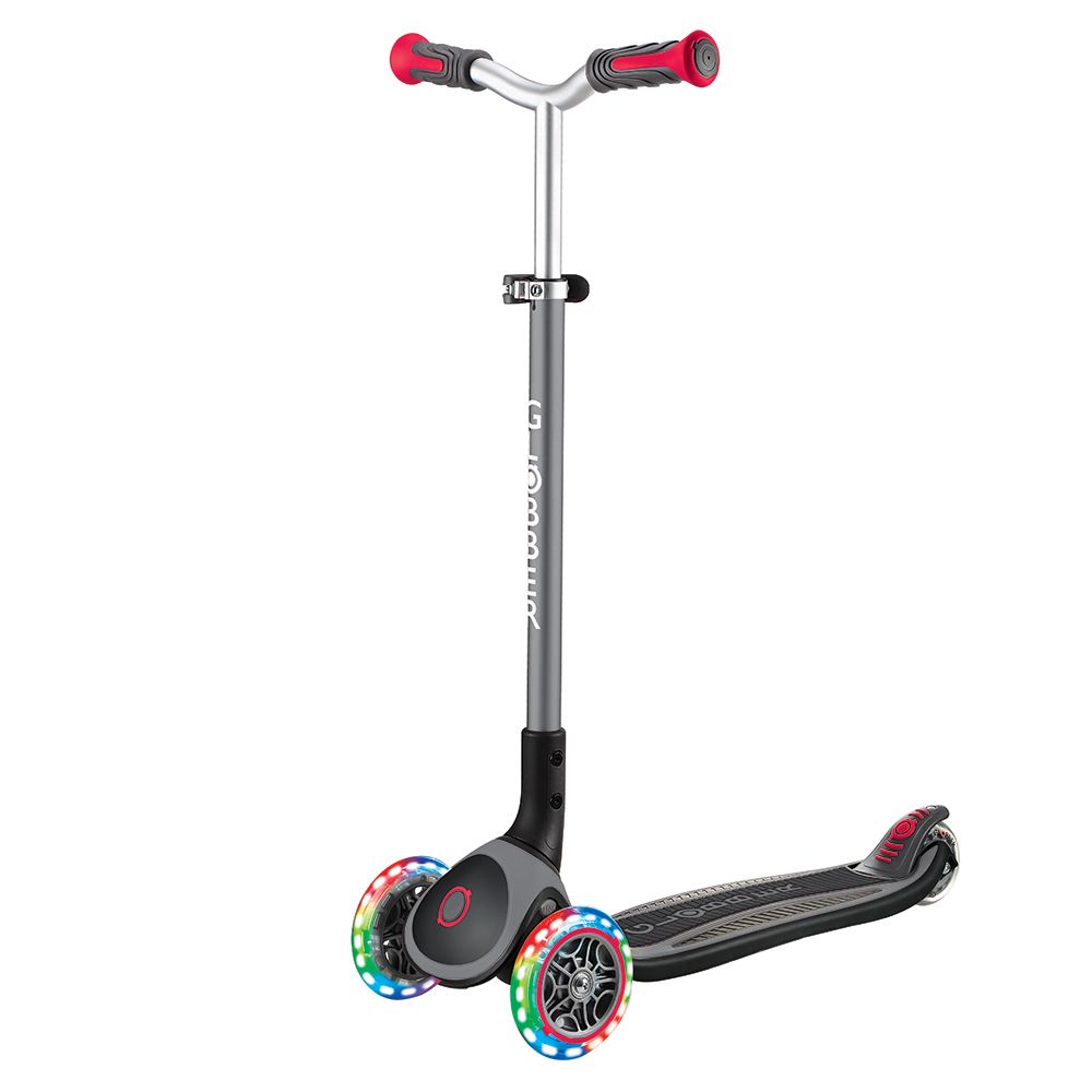 Globber - Scooter - Master Lights Black/Red