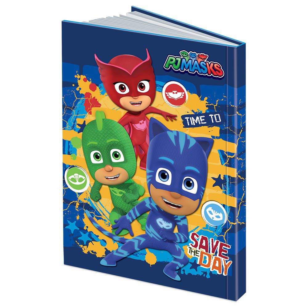 PJ Masks - Arabic A5 Notebook 100 Sheets - Blue