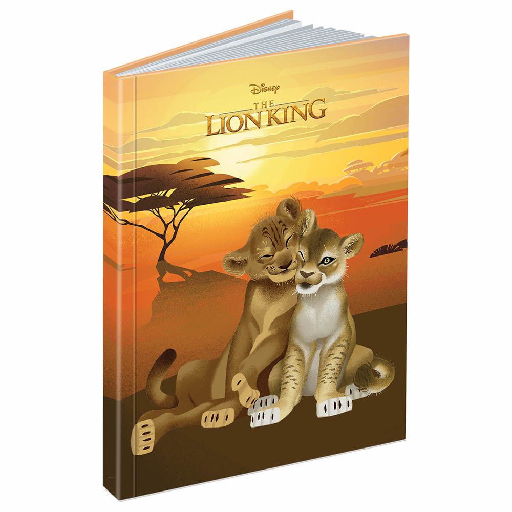 Disney - The Lion King Hardcover A5 Notebook 100 Sheets