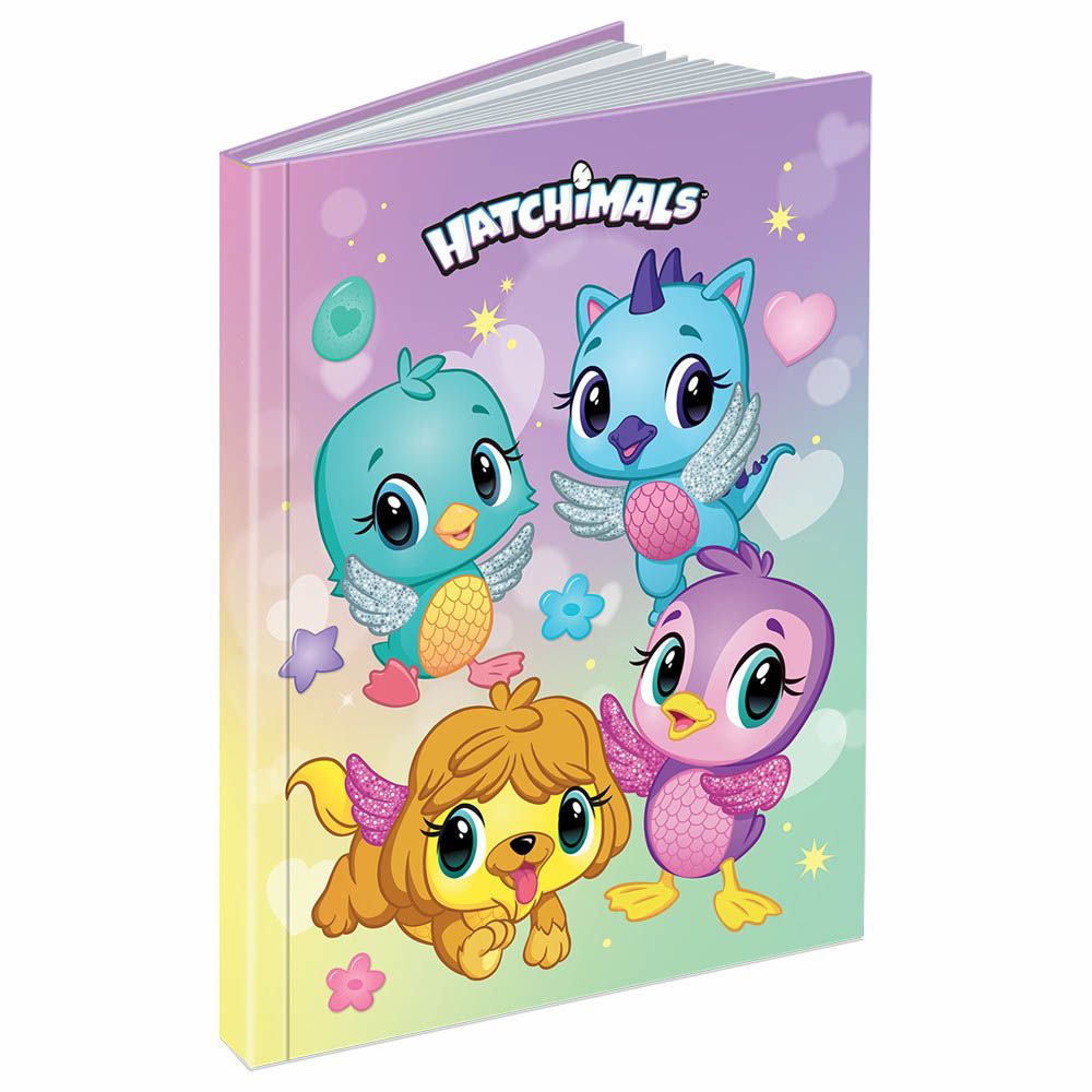 Hatchimals Hardcover A5 Notebook 100 Sheets