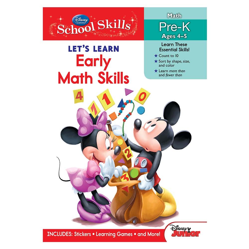 1st Kid - Disney Lets Learn Early Math Skills