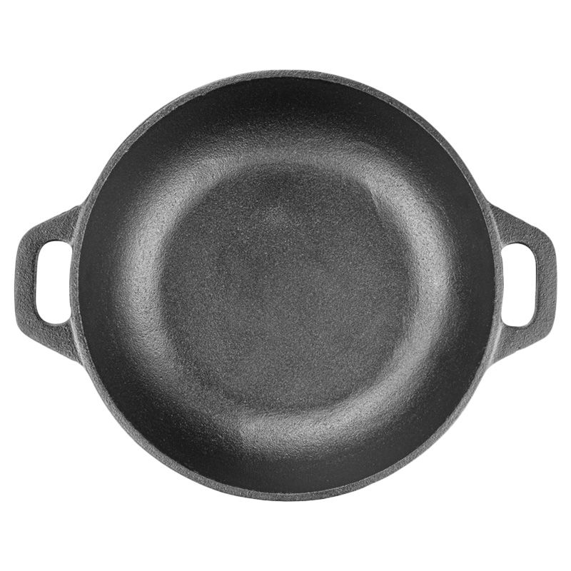 Fissman - Shallow Cast Iron Casserole - 27.3x8.8cm - 3.4L