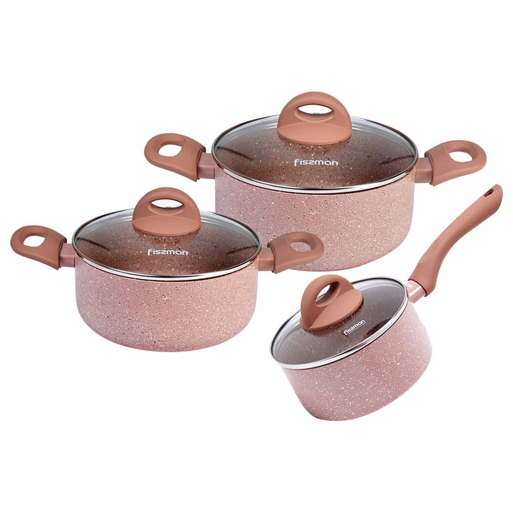 Fissman - Cookware Set - Latte - 6Pc-Set