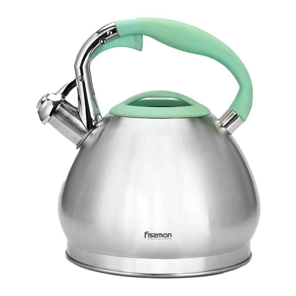 Fissman - Whistling Kettle - Silver - 3.0L