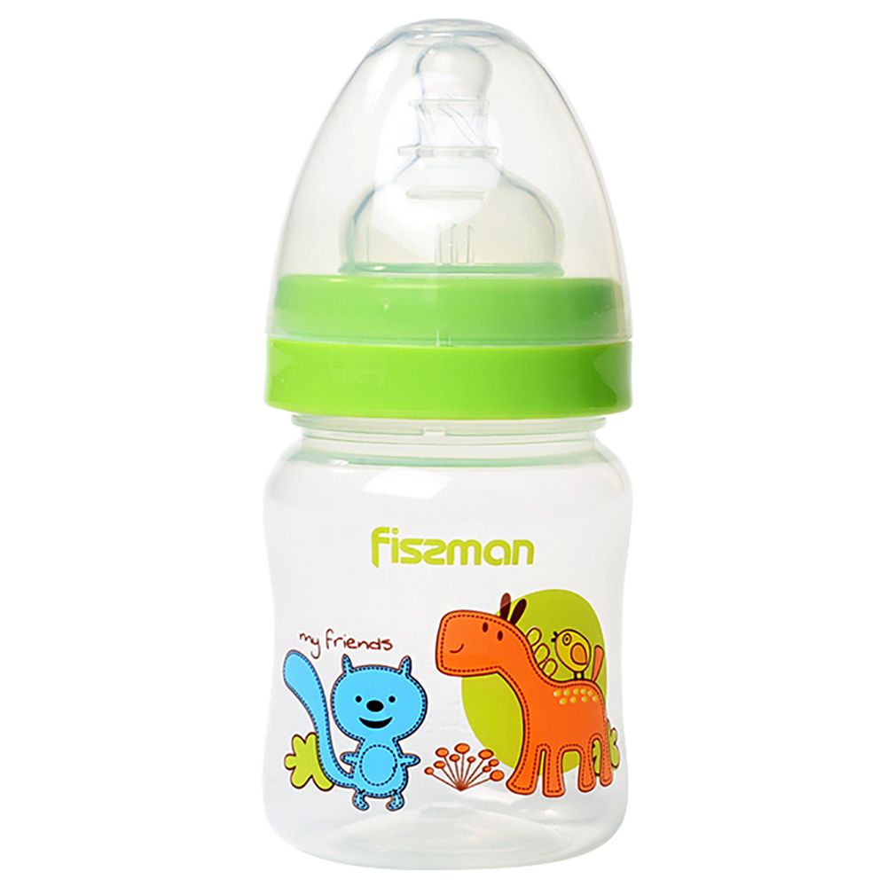 Fissman - Feeding Bottle w/ Wide Neck - 120ml - Green