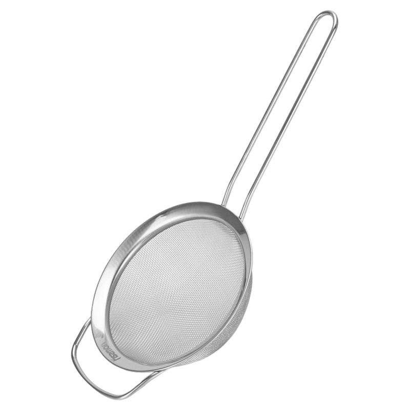 Fissman - Steel Strainer w/ Handle - 39x7x14cm - Silver