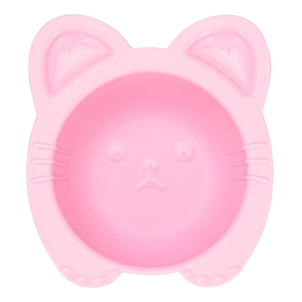 Fissman - Kitty Design Bowl w/ Suction - 300Ml - Pink