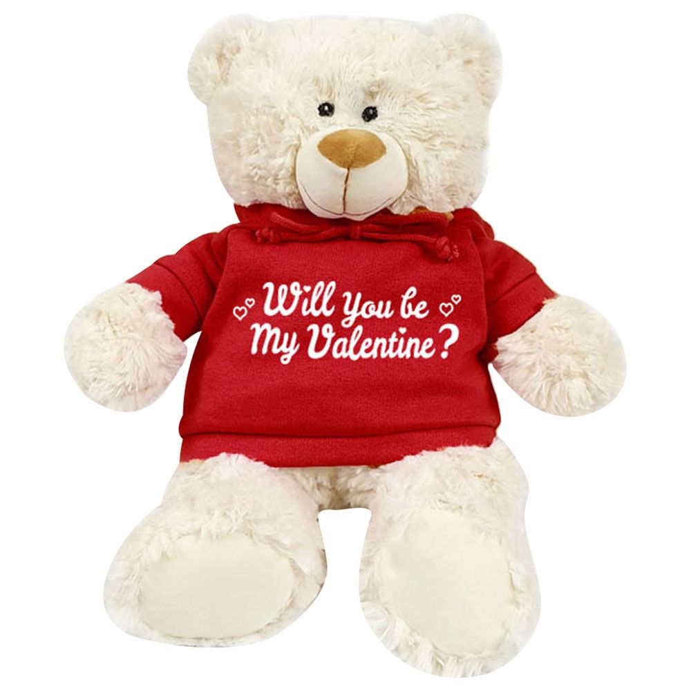 Fay Lawson - Supersoft Teddy Bear - Will You Be My Valentine?