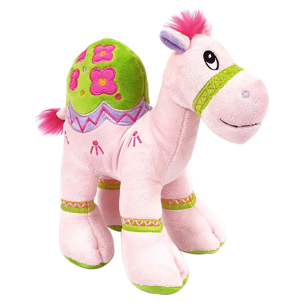 Fay Lawson - Camel Plush Toy 18cm - Pink