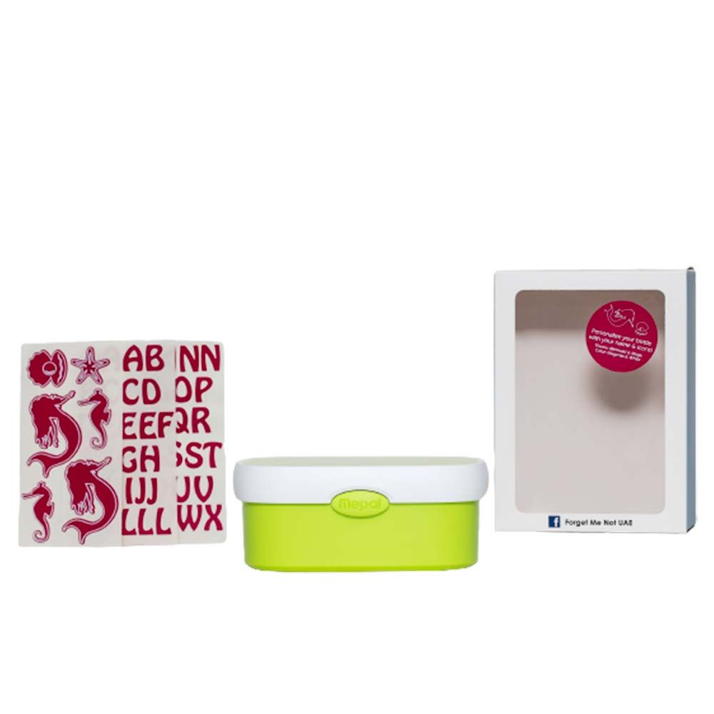 Forget Me Not Campus Lunchbox Mini - Lime Mermaid