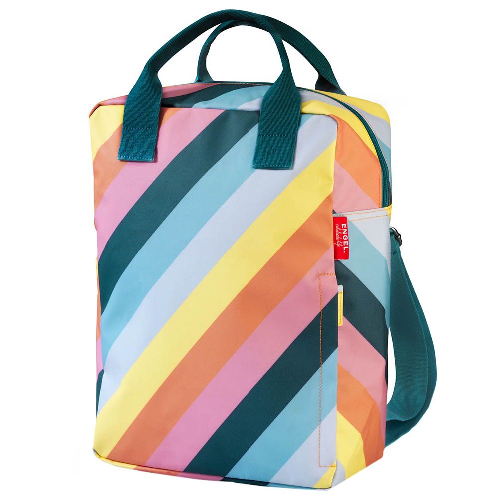 ENGEL - Backpack Large Stripe - Rainbow