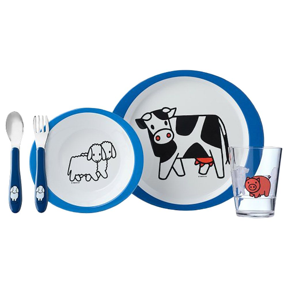 Mepal - Set Children's Dinnerware 5pcs - Farm