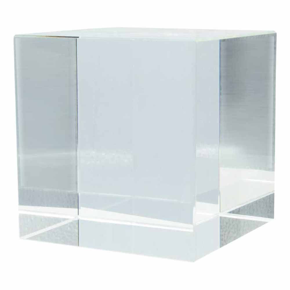 Byft - 3D Square Crystals Award - Clear