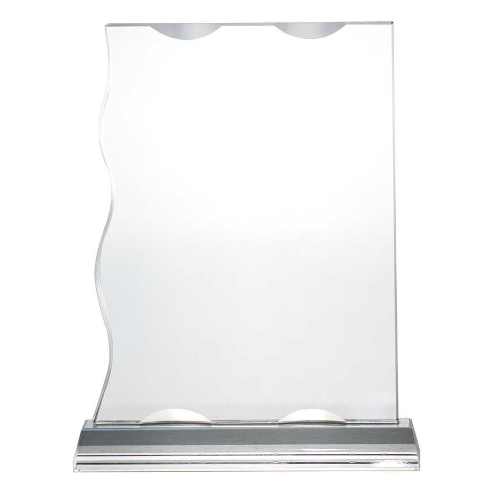 Byft - Rectangle Shaped Crystal Award - Clear