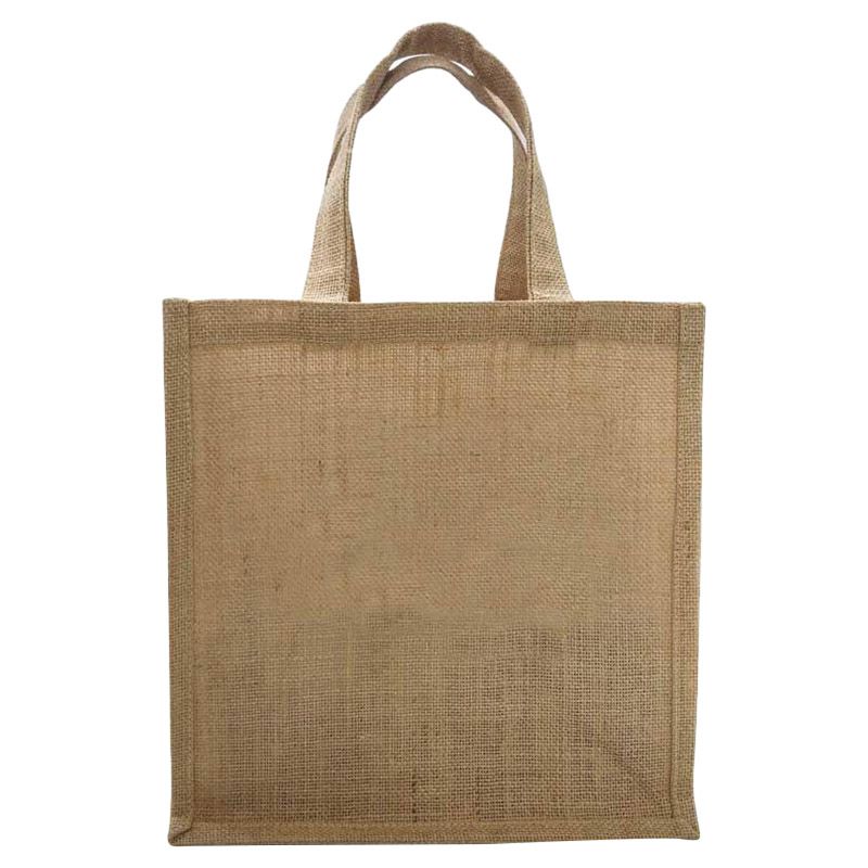 Byft - Jute Bag With Flat Handles - Beige