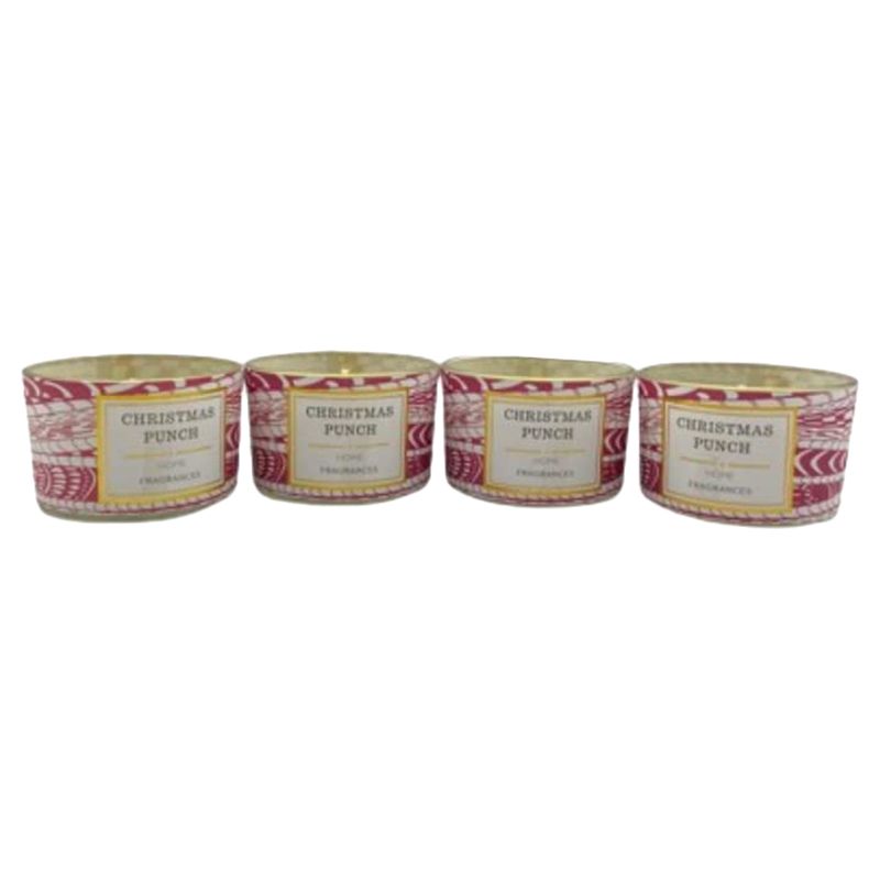 BYFT - Relaxation Candles - Christmas Punch - 100g - Pack of 4